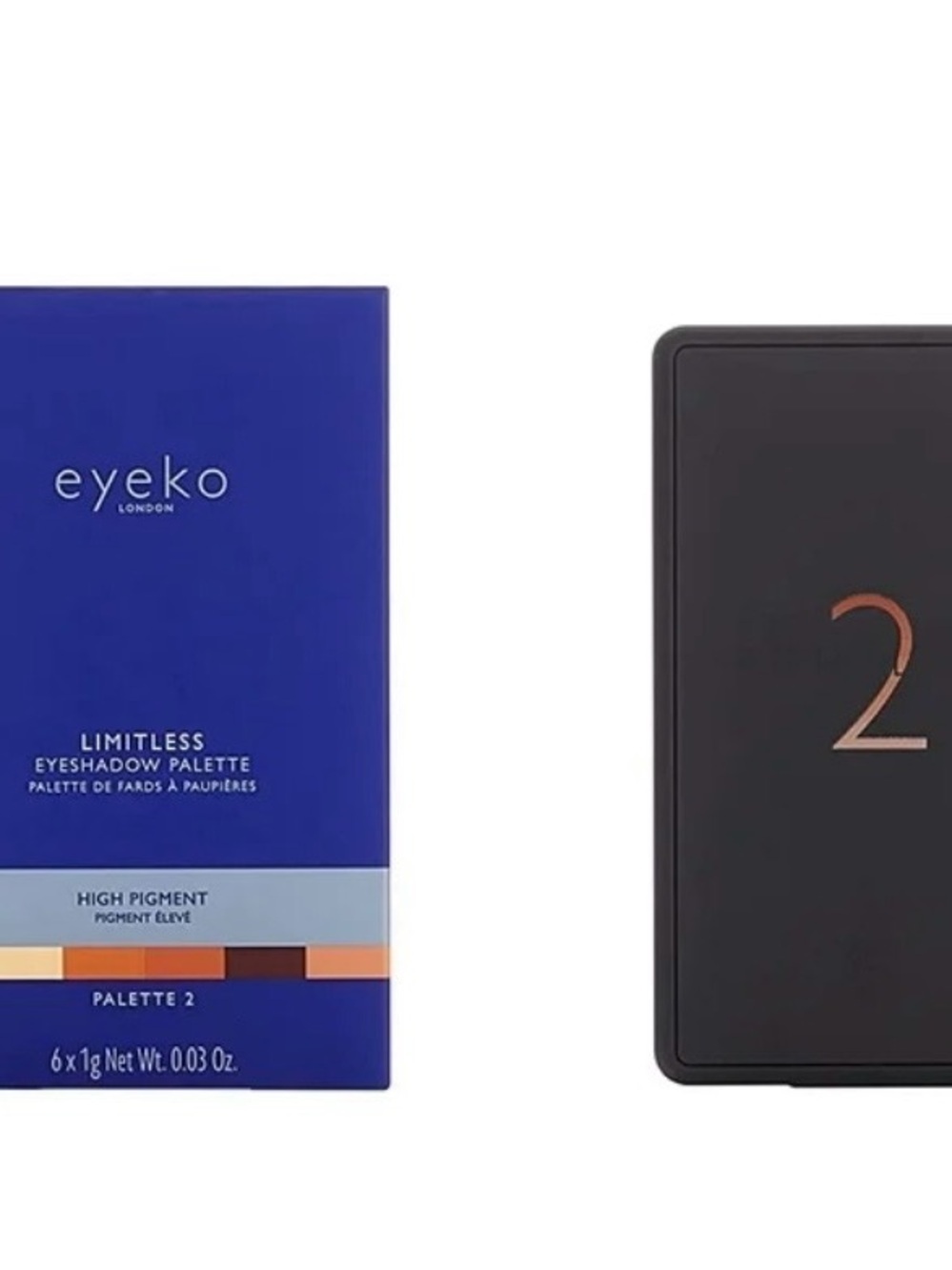 Eyeko Neutral Eyeshadow Palette #2 - Warm Brown & Peach Tones, BNIB - Picture 4 of 5